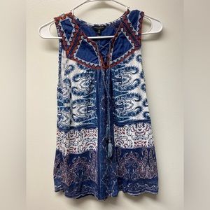 Lucky Brand Sleeveless Tunic Small